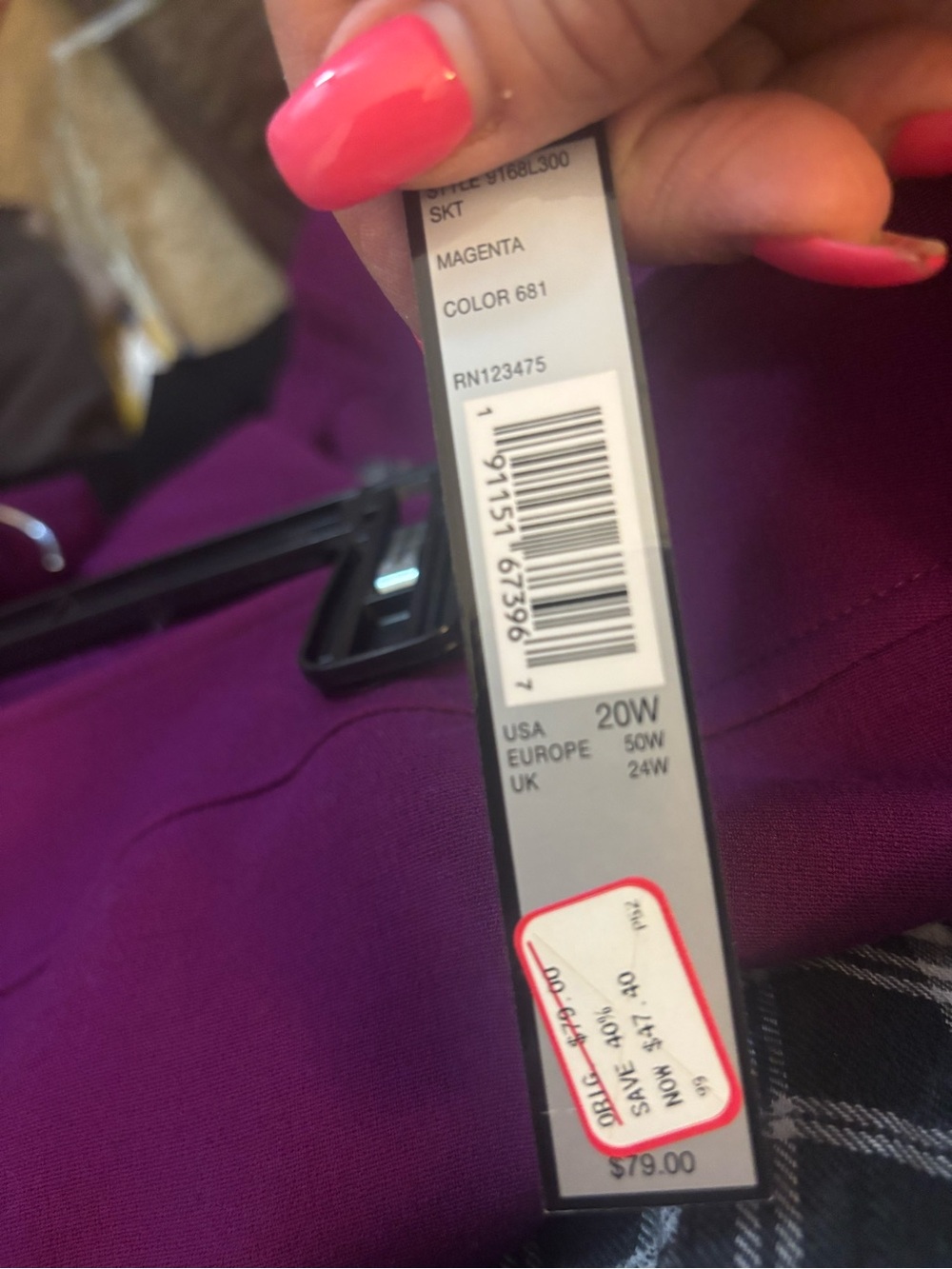 Elie Tahari Magenta Blazer